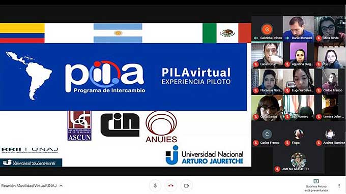 Intercambio Internacional Virtual De Estudiantes UNAJ