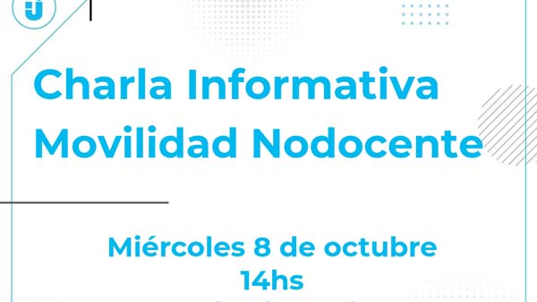 Charla Informativa Sobre Movilidad Nodocente